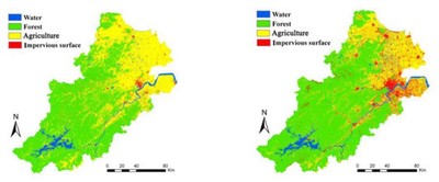 Land use and land cover patterns of the Hangzhou metropolitan region in 1994 and 2003 ([Zou et al. 2011](https://www.qzgeog.com/publication/c2011-zou-landscape/))